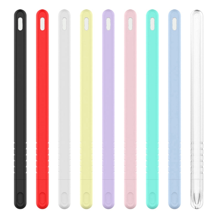 Conjunto de capa protetora para caneta stylus de silicone cor pura 3 em 1 para Apple Pencil 2