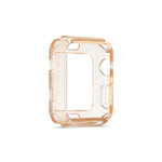 Capa Protetora TPU com Pó Brilhante, Para Apple Watch Series 6 / 5 / 4 / Watch SE 44mm, Para Apple Watch Series 3 & 2 & 1 42mm, Para Apple Watch Series 6 / 5 / 4 / Watch SE 40mm, Para Apple Watch Series 3 & 2 & 1 38mm