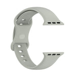 Correia de Relógio em Silicone Tamanho Grande Para Apple Watch Series, 7 41mm / 6 & SE & 5 & 4 40mm / 3 & 2 & 1 38mm, Tamanho: Grande, 7 45mm / 6 & SE & 5 & 4 44mm / 3 & 2 & 1 42mm, Tamanho: Grande