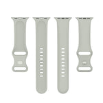 Correia de Relógio em Silicone Tamanho Grande Para Apple Watch Series, 7 41mm / 6 & SE & 5 & 4 40mm / 3 & 2 & 1 38mm, Tamanho: Grande, 7 45mm / 6 & SE & 5 & 4 44mm / 3 & 2 & 1 42mm, Tamanho: Grande