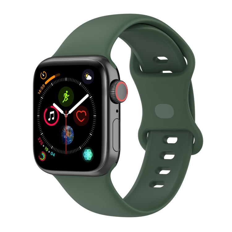 Correias de Relógio em Silicone Para Apple Watch Series, 7 41mm / 6 & SE & 5 & 4 40mm / 3 & 2 & 1 38mm, Tamanho: Código Pequeno, 7 45mm / 6 & SE & 5 & 4 44mm / 3 & 2 & 1 42mm, Tamanho: Código Pequeno