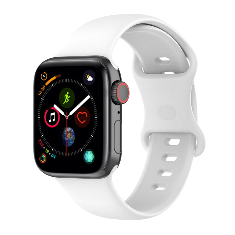 Correias de Relógio em Silicone Para Apple Watch Series, 7 41mm / 6 & SE & 5 & 4 40mm / 3 & 2 & 1 38mm, Tamanho: Código Pequeno, 7 45mm / 6 & SE & 5 & 4 44mm / 3 & 2 & 1 42mm, Tamanho: Código Pequeno
