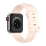 Correias de Relógio em Silicone Para Apple Watch Series, 7 41mm / 6 & SE & 5 & 4 40mm / 3 & 2 & 1 38mm, Tamanho: Código Pequeno, 7 45mm / 6 & SE & 5 & 4 44mm / 3 & 2 & 1 42mm, Tamanho: Código Pequeno
