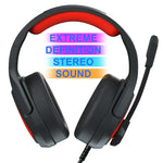 Anivia MH602 Auscultadores Gaming com Fio e Microfone 3,5mm, MH602 (Preto Vermelho), MH602 (Preto Azul), MH602 (Preto Roxo)