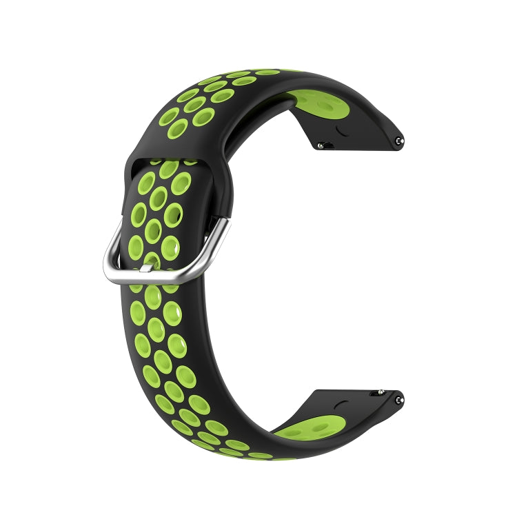 For Huawei Watch 3 / 3 Pro 22mm Sport Two-color Silicone Replacement Strap Watchband
