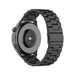 For Huawei Watch 3 / 3 Pro 22mm Three-beads Steel Replacement Strap Watchband