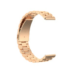 For Huawei Watch 3 / 3 Pro 22mm Three-beads Steel Replacement Strap Watchband