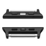 2 PCS Correias de Relógio com Conector Acústico em Aço Inoxidável, Largura: 20mm Para Apple Watch Series 6 & SE & 5 & 4 40mm / 3 & 2 & 1 38mm, Largura: 20mm Para Apple Watch 40mm / 38mm