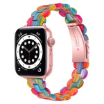 Correia de Substituição Oval em Resina, Para Apple Watch Series 7  41mm / & 6 & SE & 5 & 4 40mm, Para Apple Watch Series  7  45mm / & 6 & SE & 5 & 4 44mm
