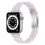 Correia de Substituição Oval em Resina, Para Apple Watch Series 7  41mm / & 6 & SE & 5 & 4 40mm, Para Apple Watch Series  7  45mm / & 6 & SE & 5 & 4 44mm