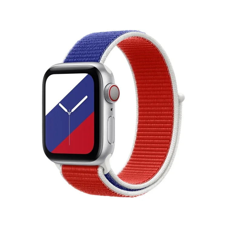 Correias de Substituição International Series Loopback Para Apple Watch Series, 7 45mm / 6 & SE & 5 & 4 44mm / 3 & 2 & 1 42mm, 7 41mm / 6 & SE & 5 & 4 40mm / 3 & 2 & 1 38mm