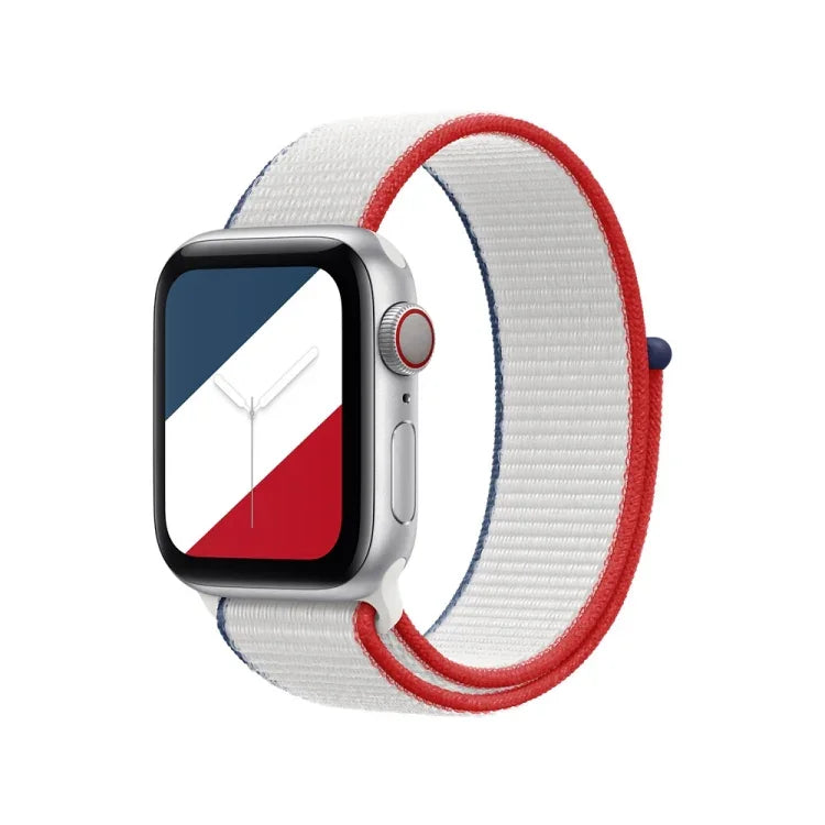 Correias de Substituição International Series Loopback Para Apple Watch Series, 7 45mm / 6 & SE & 5 & 4 44mm / 3 & 2 & 1 42mm, 7 41mm / 6 & SE & 5 & 4 40mm / 3 & 2 & 1 38mm