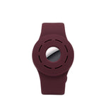 Anti-scratch Shockproof Silicone Bracelet Strap Protective Cover Case, For AirTag
