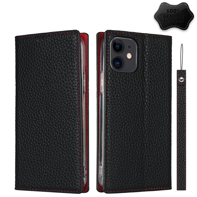 Litchi Texture Horizontal Flip Top Layer Cowhide Leather Case with Holder & Card Slots & Wallet & Strap & Wire Winder, For iPhone 12 mini, For iPhone 12 / 12 Pro, For iPhone 12 Pro Max, For iPhone 11 Pro, For iPhone 11, For iPhone 11 Pro Max           ...