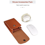 DY06 PU Leather Pattern Digital Accessory Storage Bag