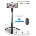 Q02S Iluminação de Preenchimento Bastão Selfie Bluetooth Tripé Suporte para Telemóvel, Q02S (Preto), Q02S (Branco)