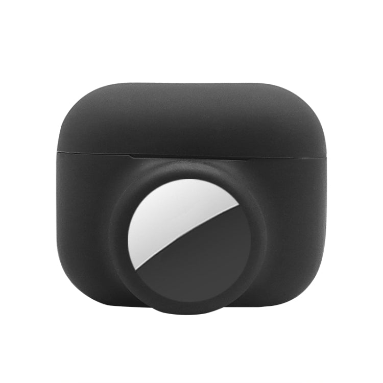 Capa Protetora de Silicone Antichoque de Cobertura Total 2 em 1, Para AirPods Pro / AirTag