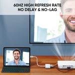 Adaptador Conversor JOYROOM S-H141 1080P 8 Pinos para HDMI, S-H141