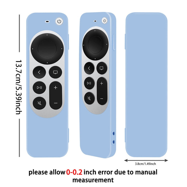 Capa Protetora de Silicone com Cordão para Comando Siri 4ª Geração Apple TV 4K