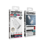 Carregador de Viagem Rápido WK WP-U56 2A Dual USB, Adaptador de Energia, Ficha UE