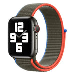 Correia de substituição desportiva tipo loop, para Apple Watch Series 7 41mm / & 6 & SE & 5 & 4 40mm, para Apple Watch Series 7 45mm / & 6 & SE & 5 & 4 44mm, para Apple Watch Series 7 41mm / 6 & SE & 5 & 4 40mm