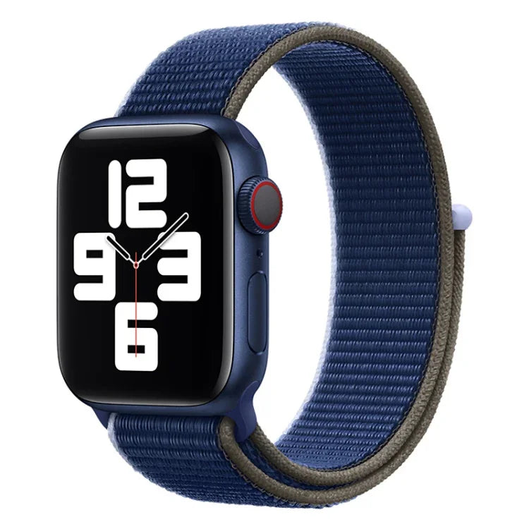 Correia de substituição desportiva tipo loop, para Apple Watch Series 7 41mm / & 6 & SE & 5 & 4 40mm, para Apple Watch Series 7 45mm / & 6 & SE & 5 & 4 44mm, para Apple Watch Series 7 41mm / 6 & SE & 5 & 4 40mm