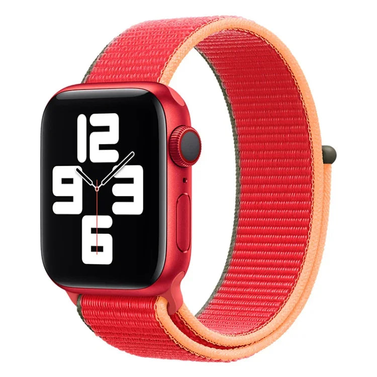 Correia de substituição desportiva tipo loop, para Apple Watch Series 7 41mm / & 6 & SE & 5 & 4 40mm, para Apple Watch Series 7 45mm / & 6 & SE & 5 & 4 44mm, para Apple Watch Series 7 41mm / 6 & SE & 5 & 4 40mm