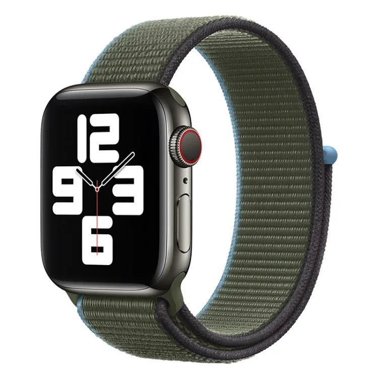 Correia de substituição desportiva tipo loop, para Apple Watch Series 7 41mm / & 6 & SE & 5 & 4 40mm, para Apple Watch Series 7 45mm / & 6 & SE & 5 & 4 44mm, para Apple Watch Series 7 41mm / 6 & SE & 5 & 4 40mm