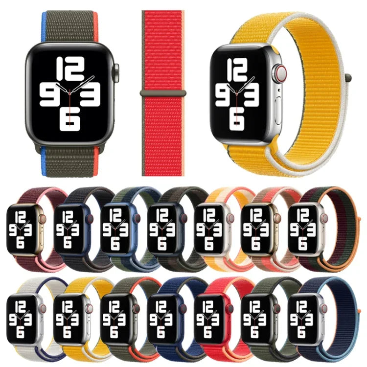 Correia de substituição desportiva tipo loop, para Apple Watch Series 7 41mm / & 6 & SE & 5 & 4 40mm, para Apple Watch Series 7 45mm / & 6 & SE & 5 & 4 44mm, para Apple Watch Series 7 41mm / 6 & SE & 5 & 4 40mm