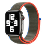 Correia de substituição desportiva tipo loop, para Apple Watch Series 7 41mm / & 6 & SE & 5 & 4 40mm, para Apple Watch Series 7 45mm / & 6 & SE & 5 & 4 44mm, para Apple Watch Series 7 41mm / 6 & SE & 5 & 4 40mm