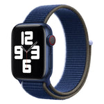 Correia de substituição desportiva tipo loop, para Apple Watch Series 7 41mm / & 6 & SE & 5 & 4 40mm, para Apple Watch Series 7 45mm / & 6 & SE & 5 & 4 44mm, para Apple Watch Series 7 41mm / 6 & SE & 5 & 4 40mm