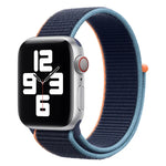 Correia de substituição desportiva tipo loop, para Apple Watch Series 7 41mm / & 6 & SE & 5 & 4 40mm, para Apple Watch Series 7 45mm / & 6 & SE & 5 & 4 44mm, para Apple Watch Series 7 41mm / 6 & SE & 5 & 4 40mm