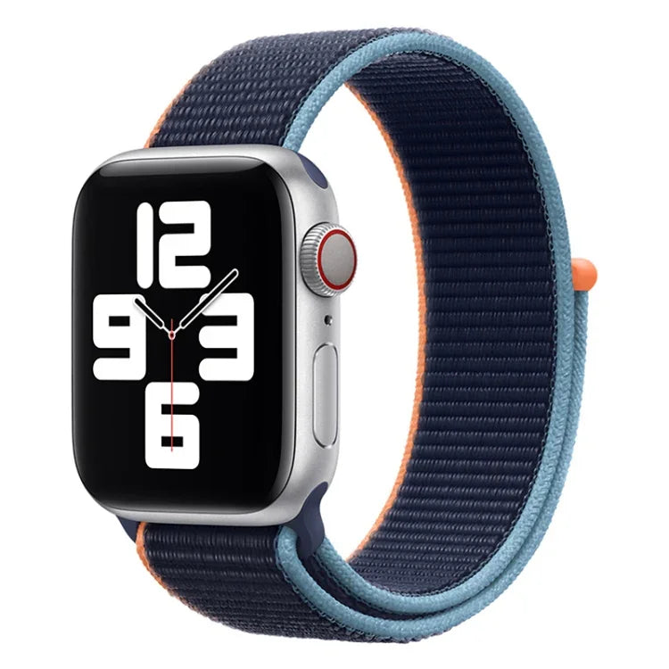 Correia de substituição desportiva tipo loop, para Apple Watch Series 7 41mm / & 6 & SE & 5 & 4 40mm, para Apple Watch Series 7 45mm / & 6 & SE & 5 & 4 44mm, para Apple Watch Series 7 41mm / 6 & SE & 5 & 4 40mm