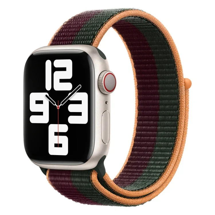 Correia de substituição desportiva tipo loop, para Apple Watch Series 7 41mm / & 6 & SE & 5 & 4 40mm, para Apple Watch Series 7 45mm / & 6 & SE & 5 & 4 44mm, para Apple Watch Series 7 41mm / 6 & SE & 5 & 4 40mm