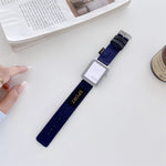 Pulseira substituta de nylon para Apple Watch Series 7 41mm / & 6 & SE & 5 & 4 40mm, para Apple Watch Series 7 45mm / & 6 & SE & 5 & 4 44mm
