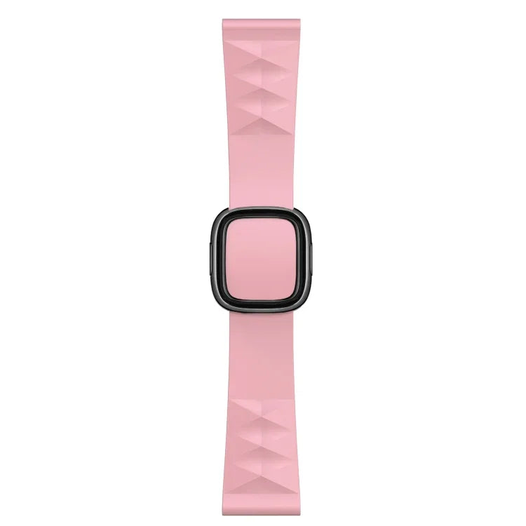 Correia de substituição em silicone estilo moderno para Apple Watch Series 6 & SE & 5 & 4 40mm / 3 & 2 & 1 38mm, fivela preta, fivela dourada rosa, fivela prateada