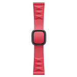 Correia de substituição em silicone estilo moderno para Apple Watch Series 6 & SE & 5 & 4 44mm / 3 & 2 & 1 42mm, fivela preta, fivela dourada rosa, fivela prateada