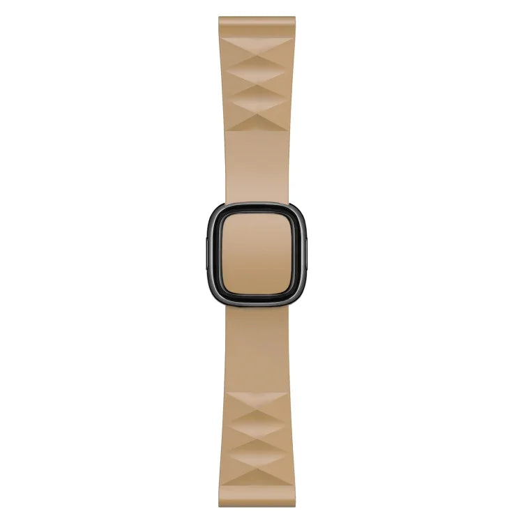 Correia de substituição em silicone estilo moderno para Apple Watch Series 6 & SE & 5 & 4 44mm / 3 & 2 & 1 42mm, fivela preta, fivela dourada rosa, fivela prateada