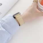 Correia de substituição em silicone estilo moderno para Apple Watch Series 6 & SE & 5 & 4 44mm / 3 & 2 & 1 42mm, fivela preta, fivela dourada rosa, fivela prateada