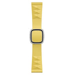Correia de substituição em silicone estilo moderno para Apple Watch Series 6 & SE & 5 & 4 44mm / 3 & 2 & 1 42mm, fivela preta, fivela dourada rosa, fivela prateada