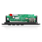 Placa Decodificadora de Leitor MP3 Áudio para Carro 12V JX-808BT, Rádio FM USB, com Bluetooth / Controlo Remoto / Gravação, JX-808BT