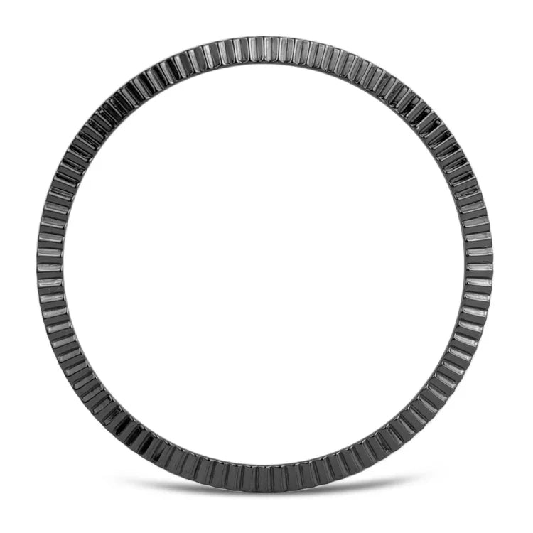 Anel de Moldura com Textura Ondulada para Smartwatch, Para Samsung Galaxy Watch 3 41mm, Para Samsung Galaxy Watch 3 45mm