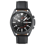 Anel de Moldura com Textura Ondulada para Smartwatch, Para Samsung Galaxy Watch 3 41mm, Para Samsung Galaxy Watch 3 45mm