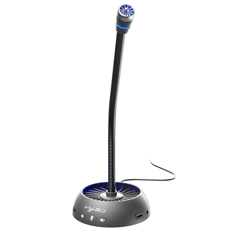 HXSJ F15 Microfone USB com Redução de Ruído e Matriz Anti-interferência