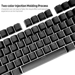HXSJ P9 104 Teclas PBT Teclas para Teclado Mecânico Colorido
