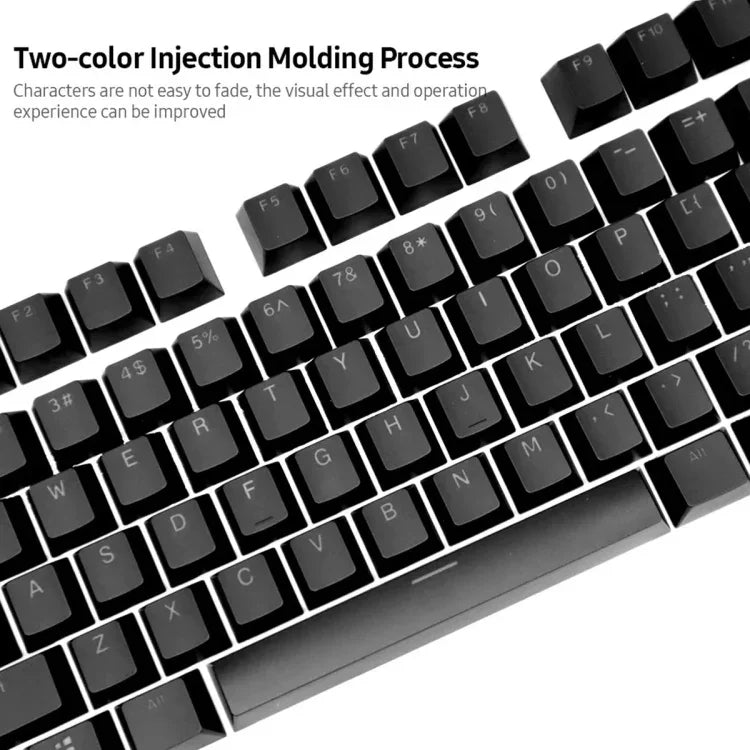 HXSJ P9 104 Teclas PBT Teclas para Teclado Mecânico Colorido