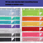 HXSJ P9 104 Teclas PBT Teclas para Teclado Mecânico Colorido