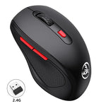 HXSJ T67 2.4G Bluetooth 3.0/5.0 Rato Sem Fios Modo Duplo, T67 2.4G