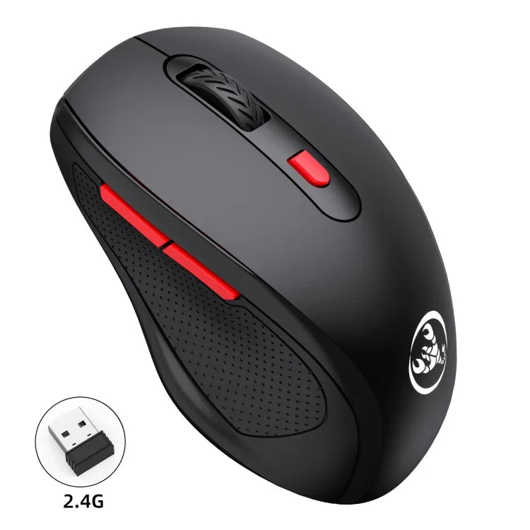 HXSJ T67 2.4G Bluetooth 3.0/5.0 Rato Sem Fios Modo Duplo, T67 2.4G