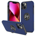 PC + TPU Shockproof Magnetic Protective Case with Invisible Ring Holder, For iPhone 13 mini, For iPhone 13, For iPhone 13 Pro, For iPhone 13 Pro Max
